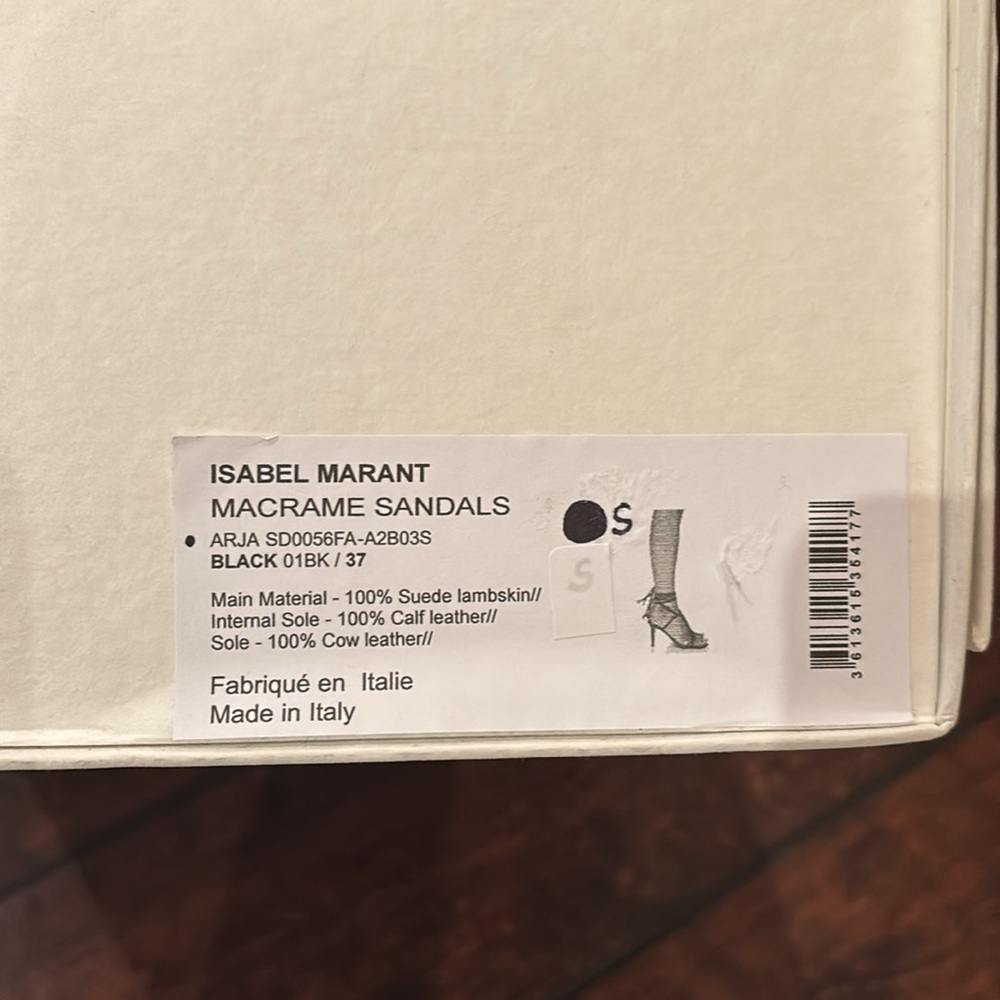 Isabel Marant black suede heels - Picture 3 of 8